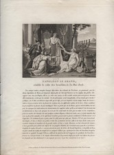 Lot gravures 1er Empire