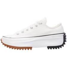 Chaussures Universel femmes Converse Run Star Hike 168817C Marron-Blanc-Noir