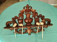 PORTE PIPES EN BOIS D’ACAJOU