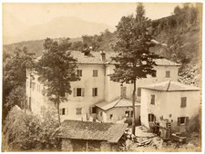 France, Provence-Alpes-Côte d'Azur, village à identifier  Vintage albumin p