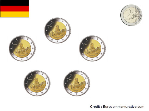 Lot euros - 5, 2€