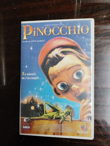 Vhs pinocchio miracle va - vhs-,