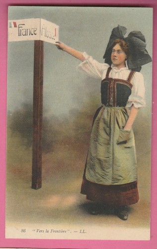 Alsace coiffe alsacienne - alsace,