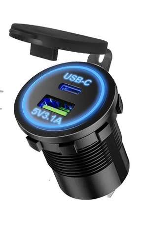 Chargeur voiture double - chargeur, usb