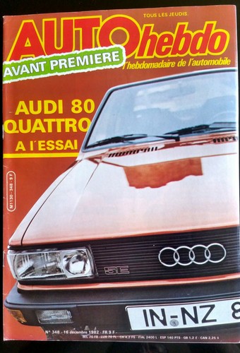 Auto hebdo 348 12 1982 - auto,