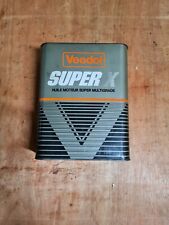 ANCIEN BIDON D'HUILE  VEEDOL  SUPER  X