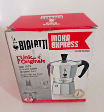 Cafetière italienne BIALETTI Moka express Silver 3 tasses expresso