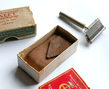 Rasoir Ancien Valet Auto Strop Lancel Vintage Safety Razor France Rare Shaver