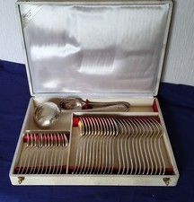 MÉNAGÈRE 39 PIÈCES MÉTAL ARGENTÉ SFAM 84G