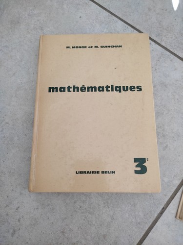 Mathématiques monge guinchan - monge,