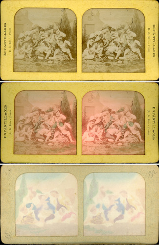 Stéréo scène enfantine - scène,