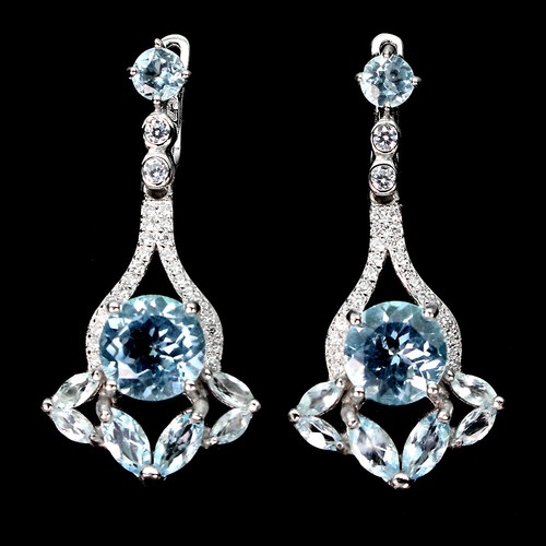 925 argent sterling - argent, boucles