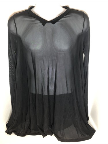 Lilith black sheer collared - lilith,