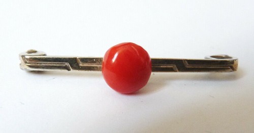 Broche fix corail rouge - fix, et