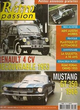 RETRO PASSION 166 RENAULT 4CV