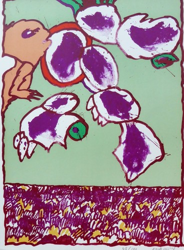 Pierre alechinsky galactique - pierre, "