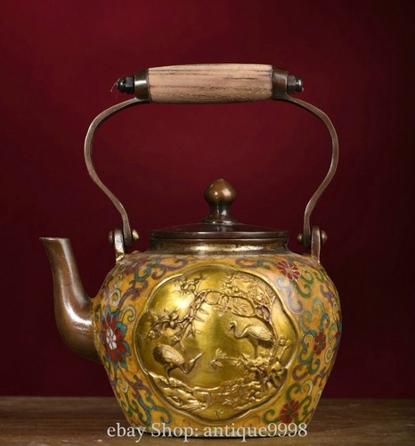 Old cloisonne enamel bronze - cloisonne,