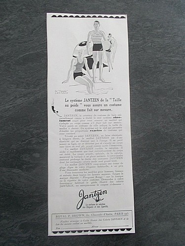 Publicité presse pour les