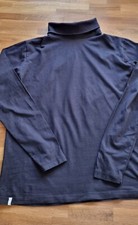 T Shirt Manches Longues Homme Marque SOFT col Roulé S Mesures Sur Les Photos neu