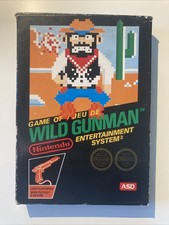 Wild Gunman Asd Nintendo Nes