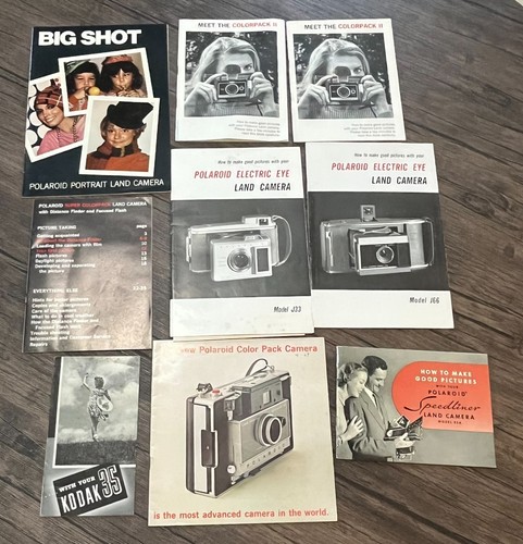Vtg polaroid big shot portrait - vtg,