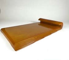 Bloc-note Carvacraft en bakélite Ambré 1930s - Notepad Art Deco Bakelite Amber