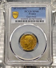 **** RARISSIME **** 20 Francs