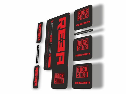 Rock shox reba 2009 fork - fork, decal