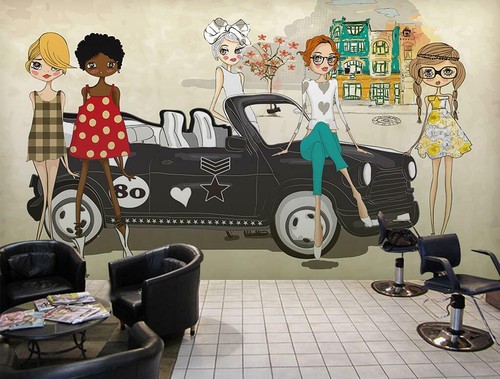Voiture fille zhu1255 - fille, 3d