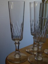 Baccarat anciennes flutes a - , 4