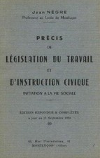 Prècis de législation du