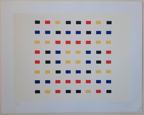 Aurélie nemours sérigraphie - aurélie,