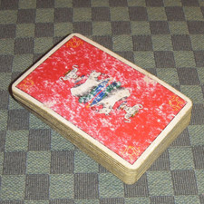 COMPLET 48/48 Ancien jeu de cartes d'aluette GRIMAUD