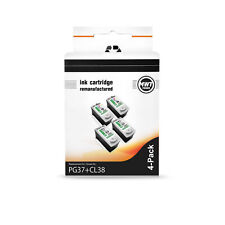 4x les Cartouches D'Encre F R Canon Pixma MP 140 190 210 220 Comme PG37 CL38