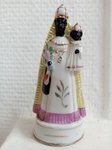 Superbe faience vierge - superbe,