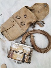 Ensemble équipement  sans masque à gaz belge 1940 / ww2
