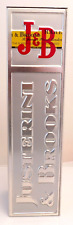* Boîte metal - WHISKY J & B JUSTERINI & BROOKS