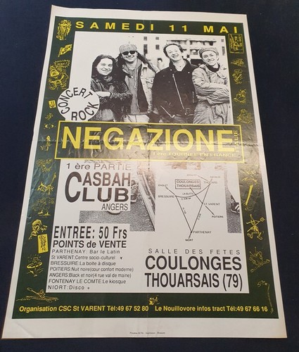 Affiche negazione casbah - affiche,