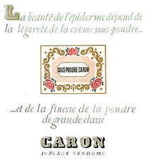 Publicité ancienne poudre