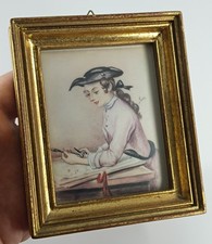 Tableau miniature d’après