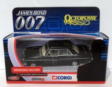Corgi Appx 1/36 Scale Diecast TY05702 Mercedes Saloon Octopussy 007 James Bond