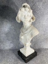 Buste femme albâtre - de,