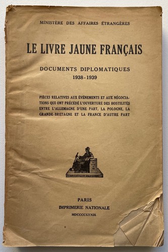 Livre jaune français - livre,