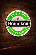 Logo lumineux Heineken –