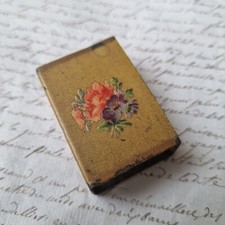 Etui Allumettes Ancien Tôle