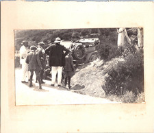 France, Ajaccio, Accident de Voiture, E.Prevost a pris un Virage trop Court, vin