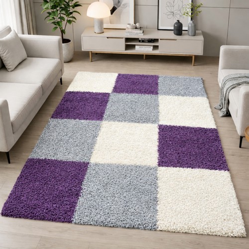 Tapis shaggy moelleux poils - à,