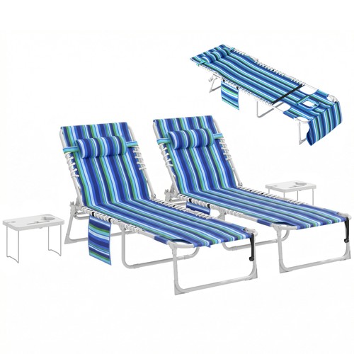 Set folding chaise - set, of