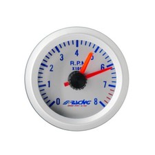 Indicateur Compte-tours 0-8000 RPM 4/6/8 cylindres rétroéclairé 52mm 12V
