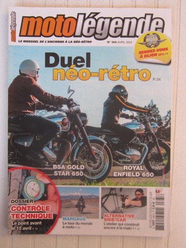 Moto legende 365 bsa - n°365, /bsa